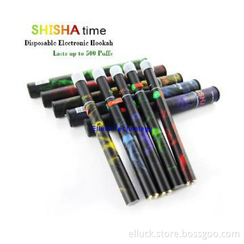 New e cig disposable hookah mouthpiece 500 puffs electronic cigarettes